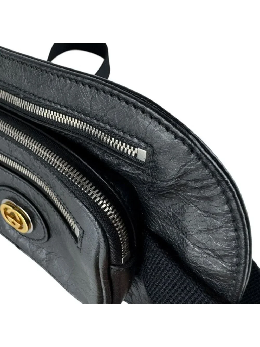 Gucci Waist Bag Belt Bag Black
